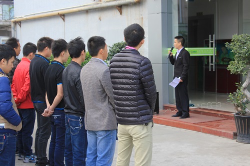 鼎力盛销售部郑总监讲话