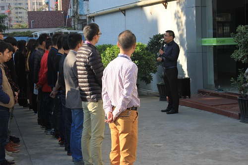 鼎力盛董事长黄斌成讲话