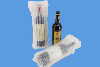 红酒气泡柱！红酒快递防护的保护袋