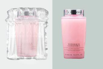 化妆品缓冲气柱包装解决方案